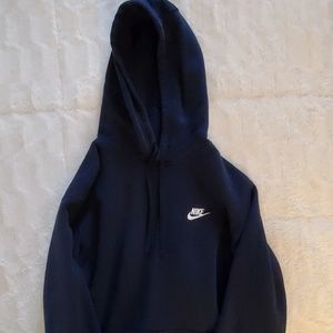 Navy blue nike hoodie
